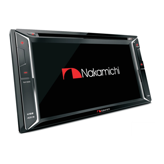 Nakamichi NA1600 User Manual