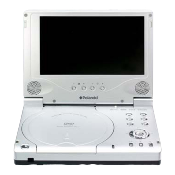 Polaroid PDV-0713A Operation Manual
