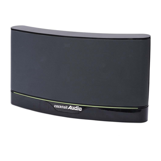 Cocktail Audio BF-11 Manual