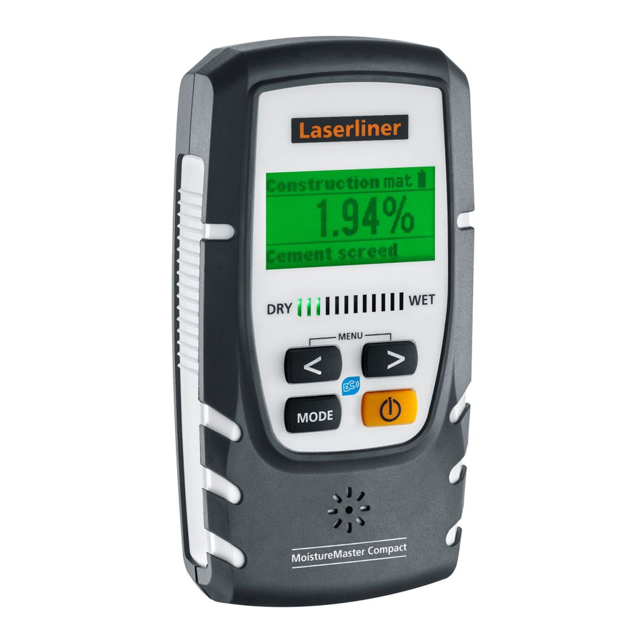 Umarex MoistureMaster Compact Plus Manual