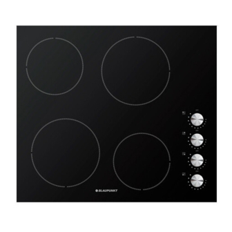 Blaupunkt 5RE62360 Instructions For Installation And Use Manual