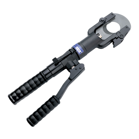 Cembre HT-TC051 Operation And Maintenance Manual