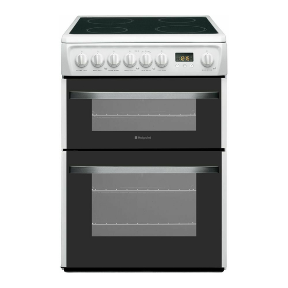 Hotpoint DCN60K Instructions For Installation And Use Manual