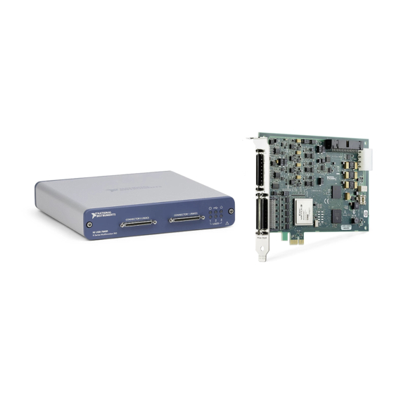 National Instruments PCIe-7858 User Manual