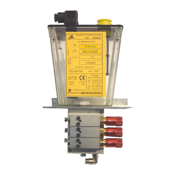 DROPSA VIP4Tools/Oil User And Maintenance Manual
