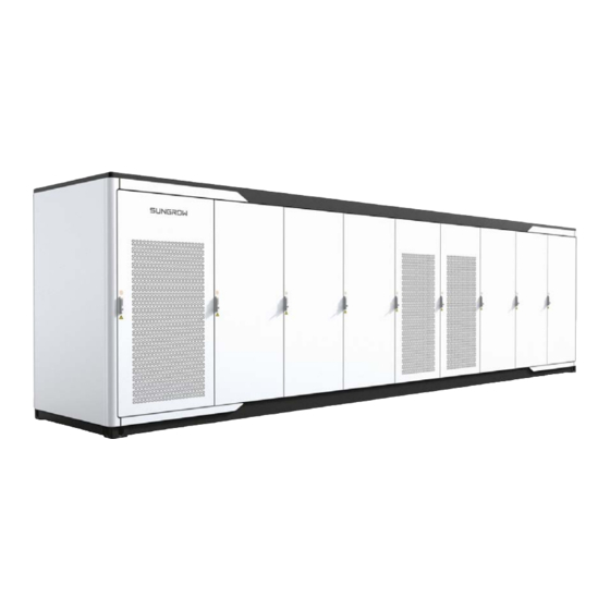 Sungrow ST2752UX Operation And Maintenance Instruction