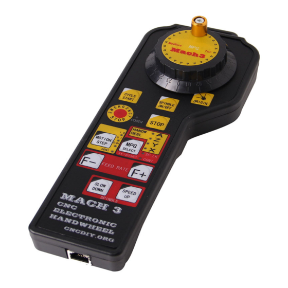 User Manuals: CNCDIY MACH 3 CNC Controller