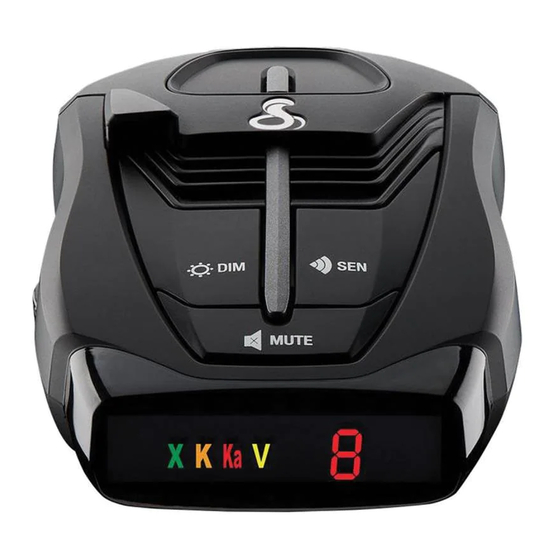 Cobra RAD 380 Quick Start Manual