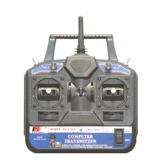 Fly Sky FS-CT6A Manuals