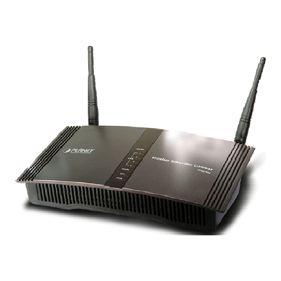 Planet Networking & Communication Hot Spot WSG-403 User Manual