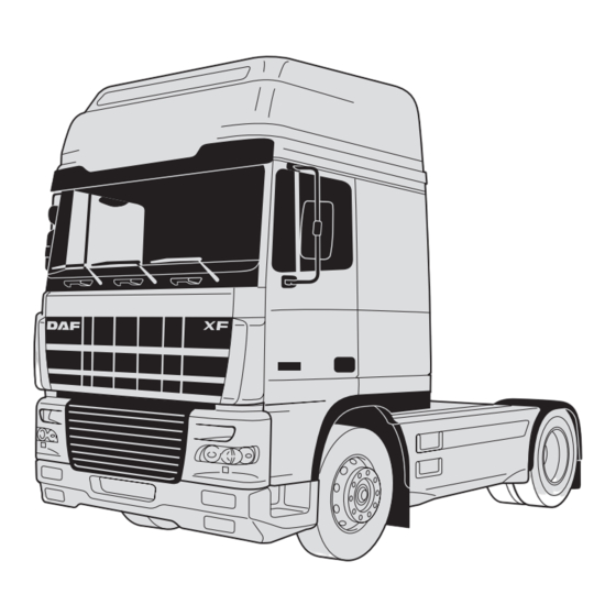 DAF XF95 Maintenance Manual