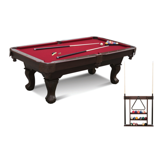 MD SPORTS BL090Y20005 Pool Table Manuals