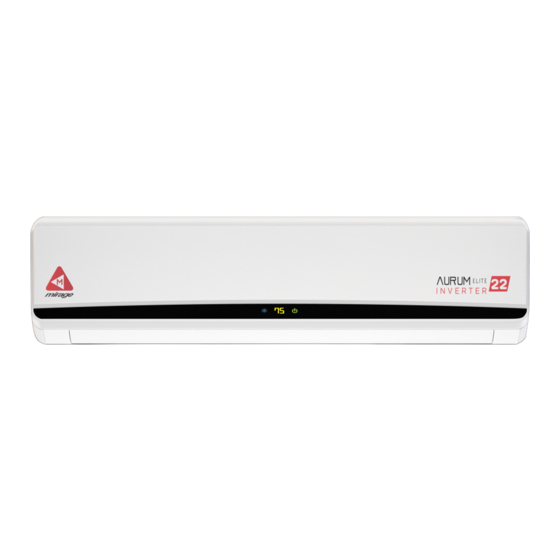 Mirage IAEH181A Split Air Conditioner Manuals