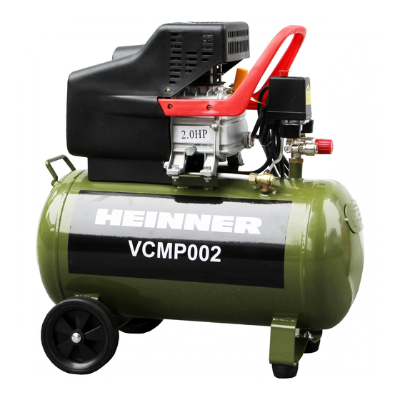 Heinner VCMP002 Air Compressor Manuals
