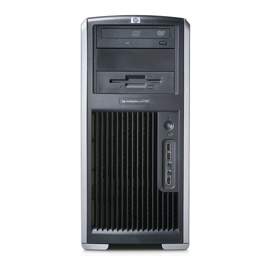 HP xw9300 Service And Technical Reference Manual
