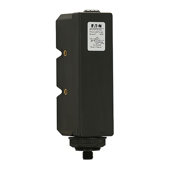 Eaton E67 Series Instruction Leaflet