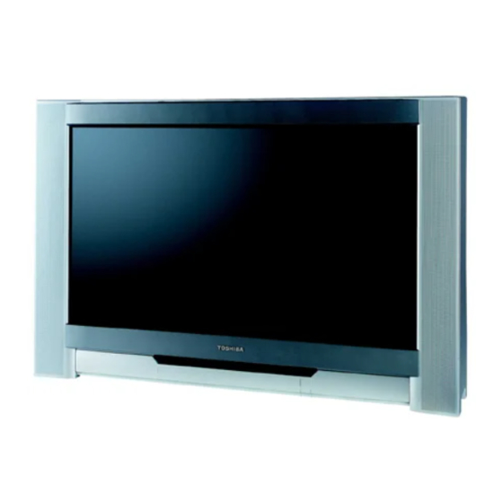 Toshiba 34HFX83 Service Manual