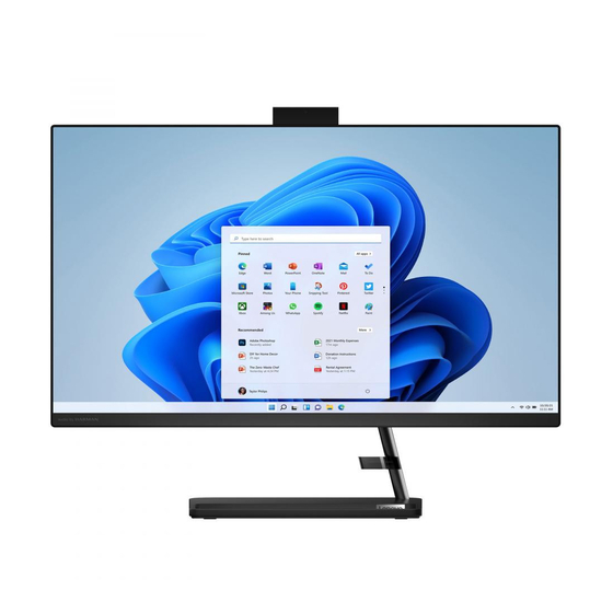 Lenovo IdeaCentre AIO 3 Setup Manual