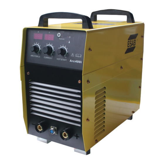 ESAB ARC400i Instruction Manual