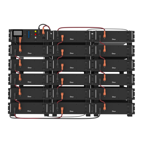 Deye BOS-W Installation And Operation Instruction Manual