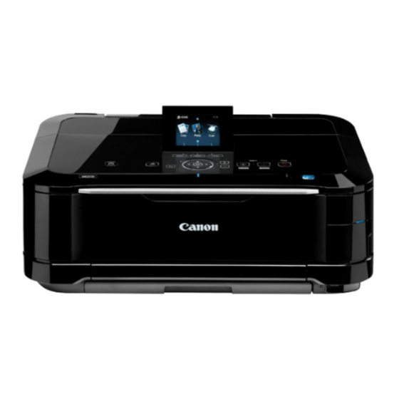 Canon MG6100 SERIES All-in-One Printer Manuals