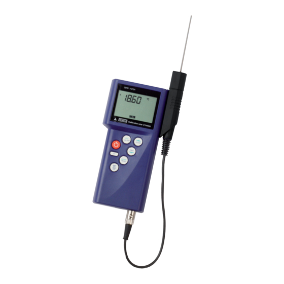 WIKA CTH6500 Operating Instructions Manual