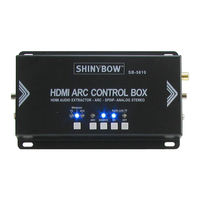 Shinybow USA SB-5610 Instruction Manual