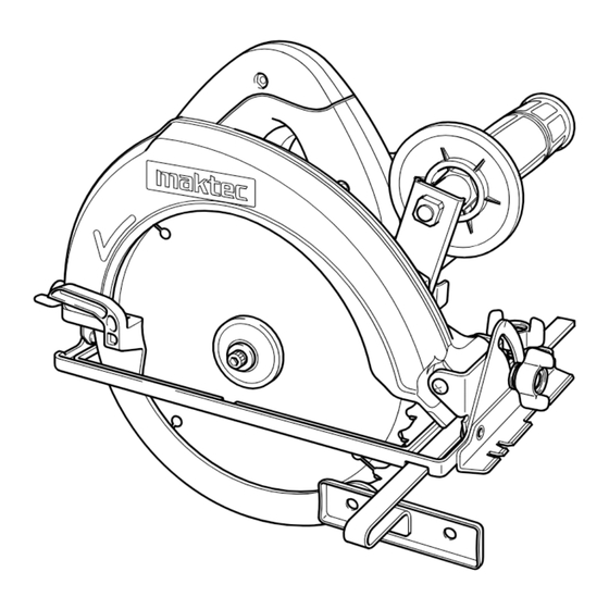 Maktec mt581 Instruction Manual