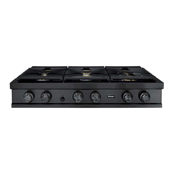 Dacor DTT48M876 Series Installation Instructions Manual