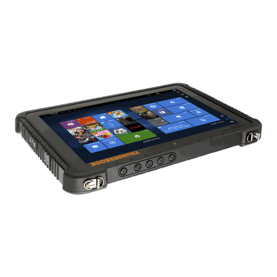 Thunderbook COLOSSUS W100 Quick User Manual