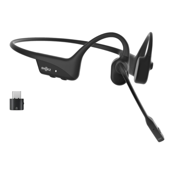 shokz OpenComm2 UC User Manual