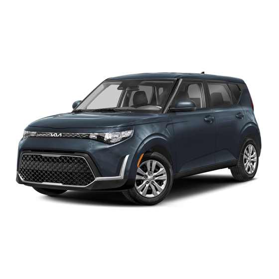 Kia Soul 2024 Quick Reference Manual