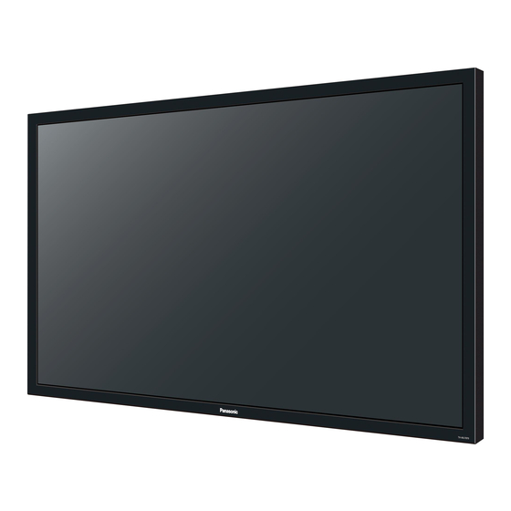Panasonic TH-80LFB70E Service Manual