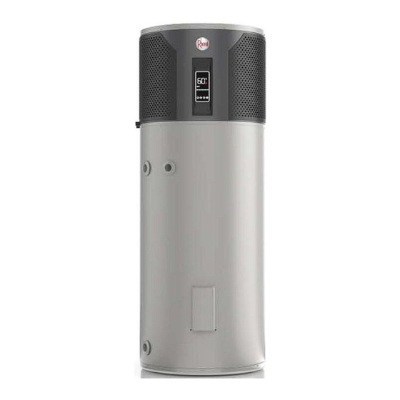 Rheem Air Sourced 551E280 Owner's Manual And Installation Instructions