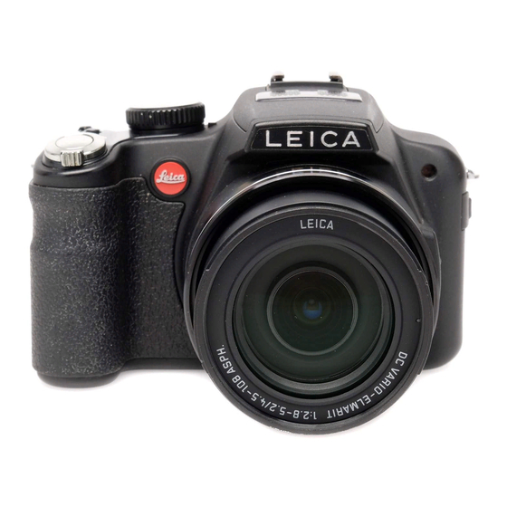 Leica V-LUX 2 Instructions Manual