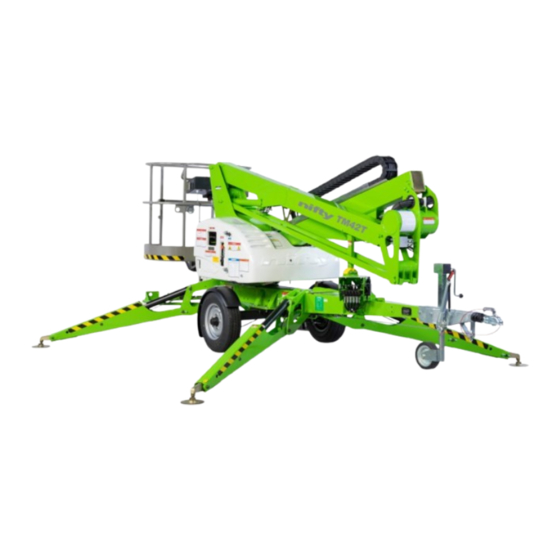 nifty Niftylift 150T Series Operating And Safety Instructions Manual