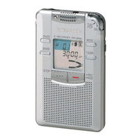 Panasonic RRQR240 - IC RECORDER Operating Instructions Manual