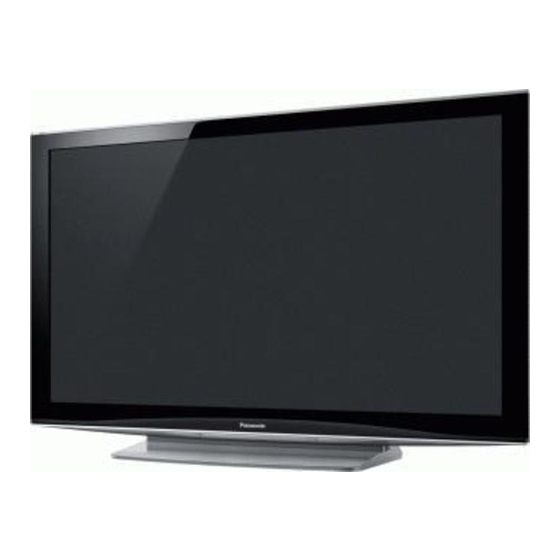 Panasonic Viera TX-P58V10B Operating Instructions Manual