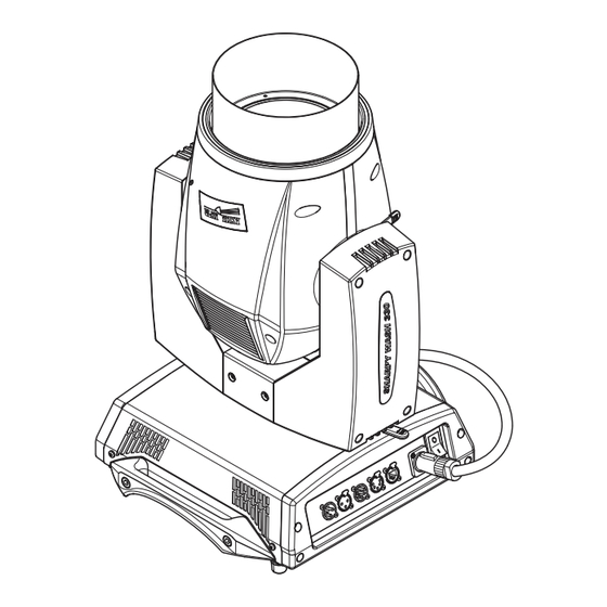 Clay Paky SHARPY WASH 330 Instruction Manual