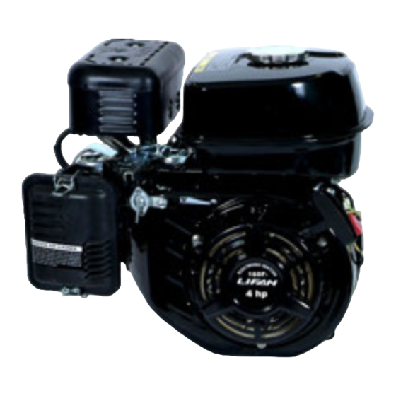 LIFAN	 Power USA LF160F Operating Instructions Manual