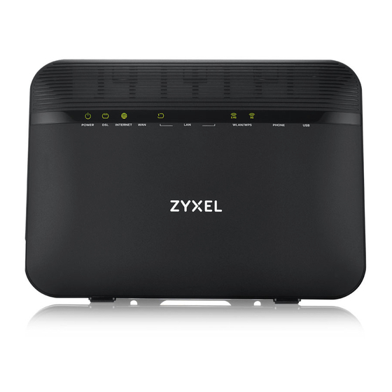 ZyXEL Communications VMG892-B10A User Manual