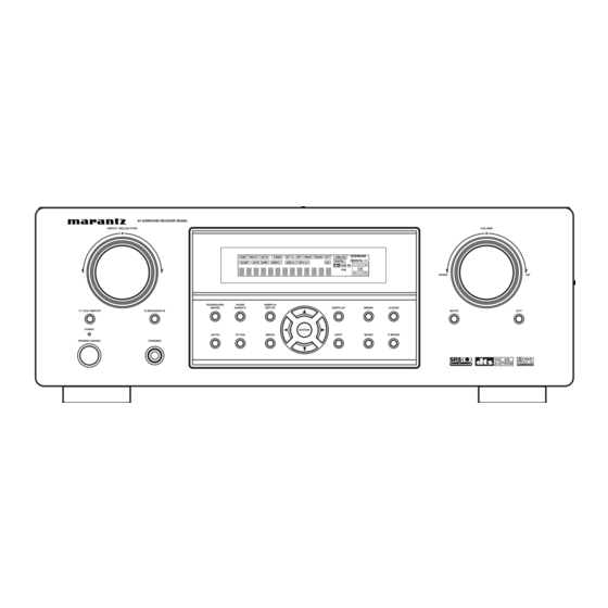 Marantz SR4500 User Manual