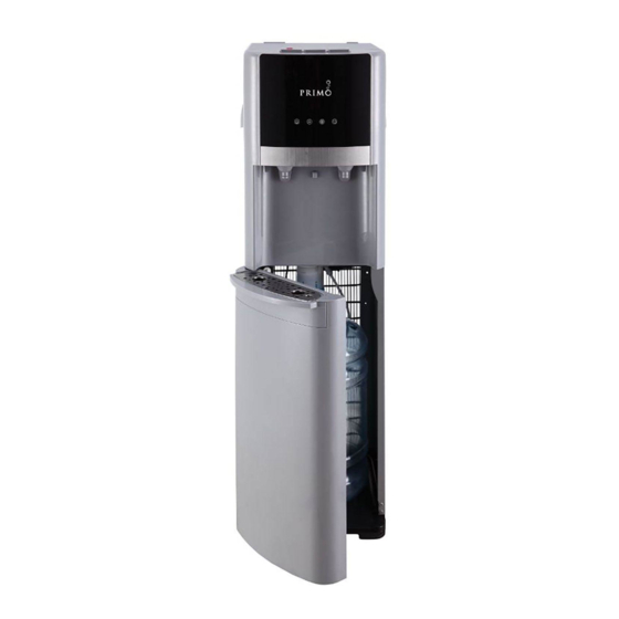 Primo Bottom Loading Water Dispenser with Single-Serve Brewing - Black