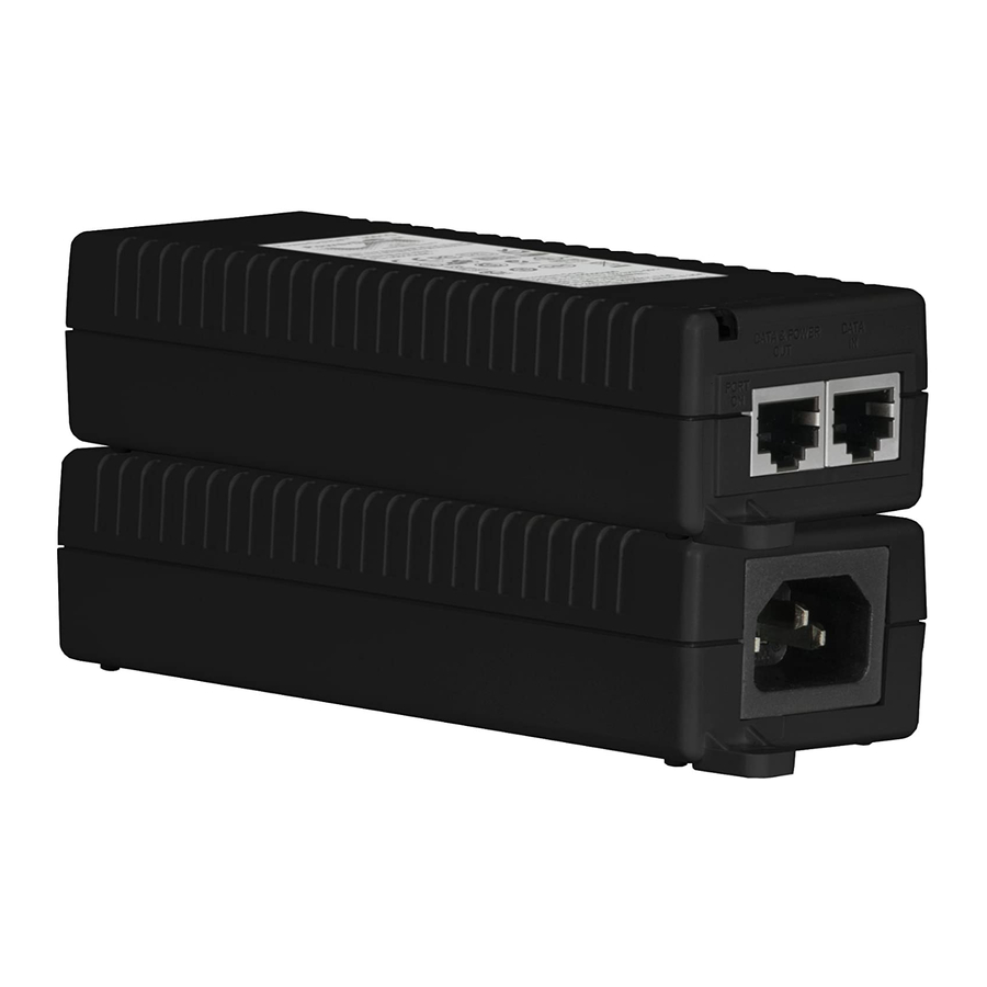 AMX PS-POE-AT-TC Quick Start Manual