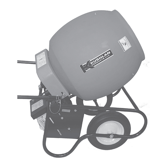 Kushlan 350 Gas Operating Instructions And Parts Manual