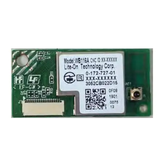 LiteOn WB116A User Manual