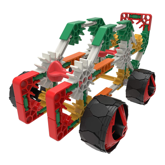 K'Nex Beginner 40 Model Building Set Manual