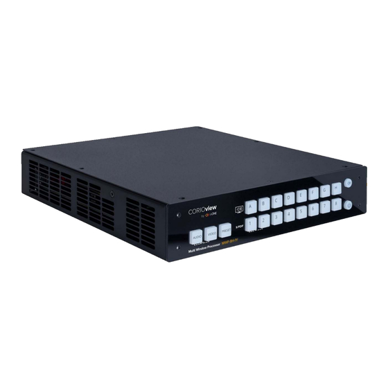 Tvone CORIOview User Manual