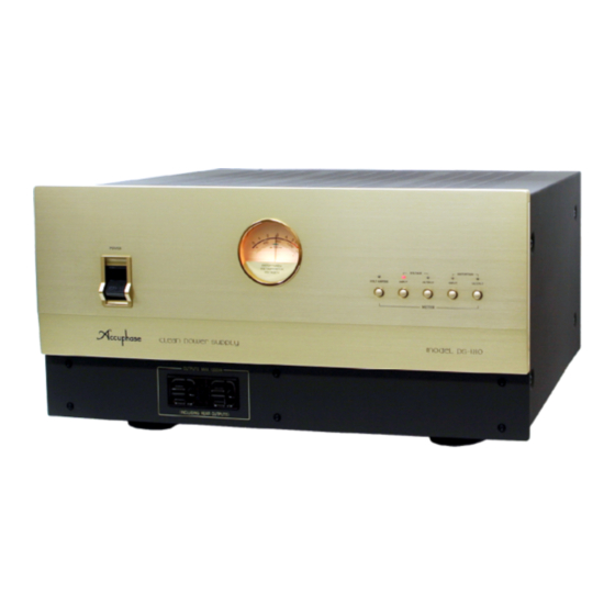 Accuphase PS-1210 Manuals