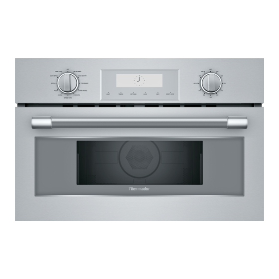 Thermador Professional Series Installation Manual